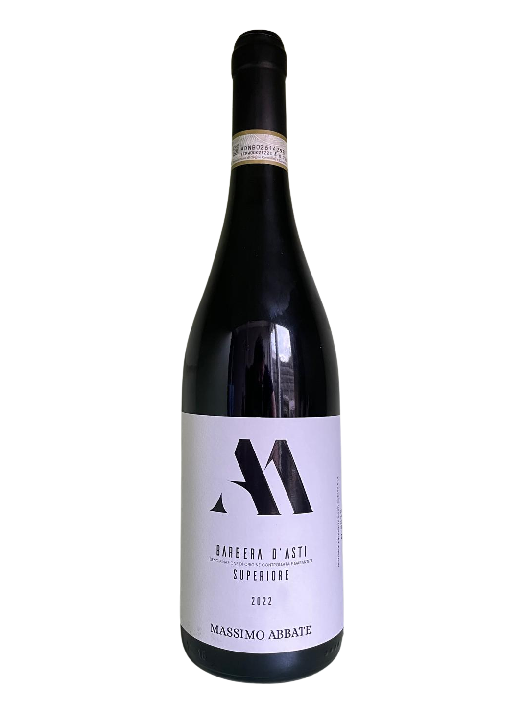 Barbera Supriore Massimo Abbate Houtgelagerd Italie Piemonte Asti