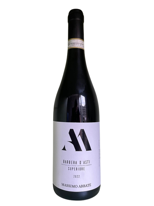 Barbera Supriore Massimo Abbate  Houtgelagerd Italie Piemonte Asti