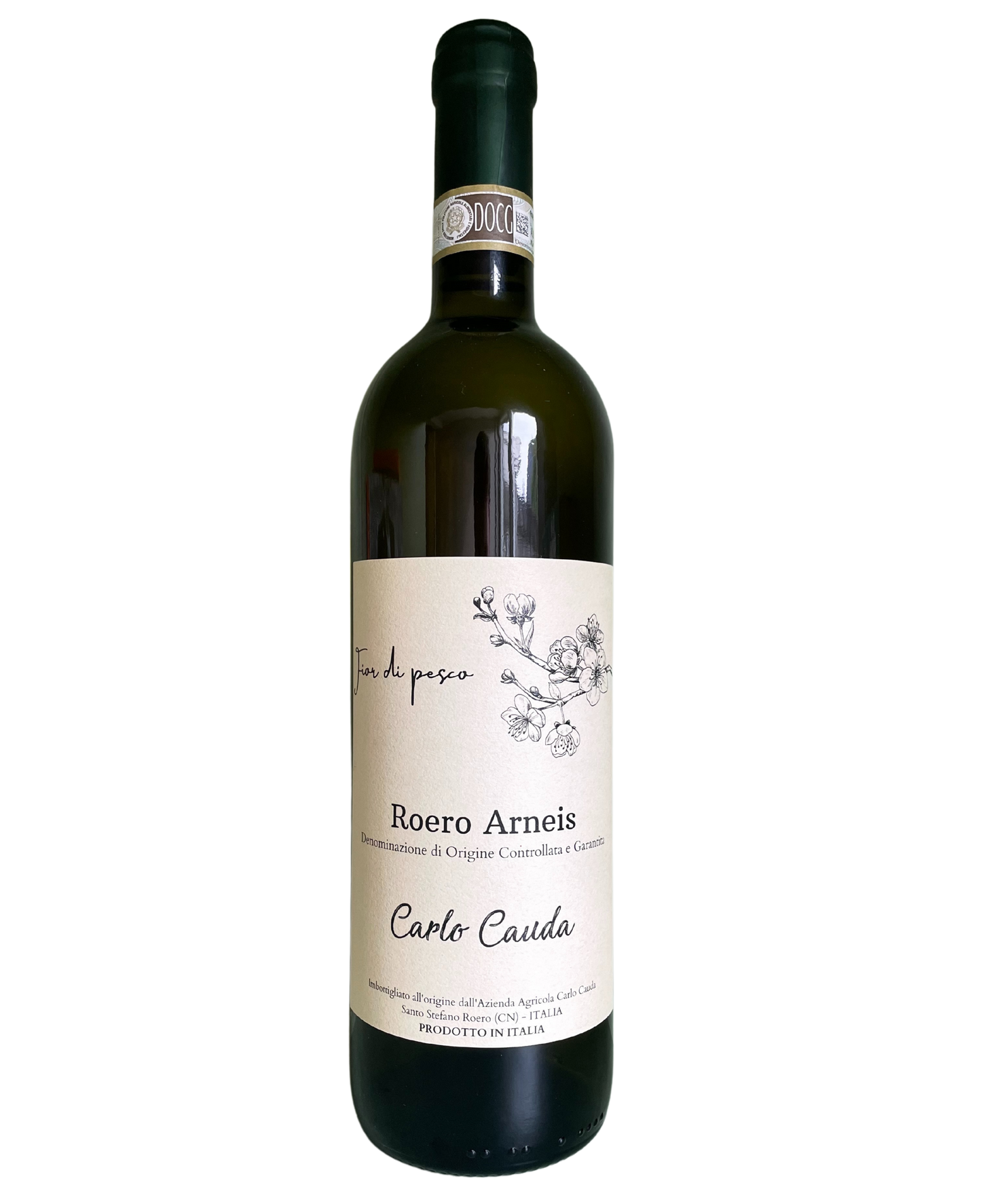 Roero Arneis Fior di Perso Carlo Cauda piemonte italie Sur Lie wijn wit
