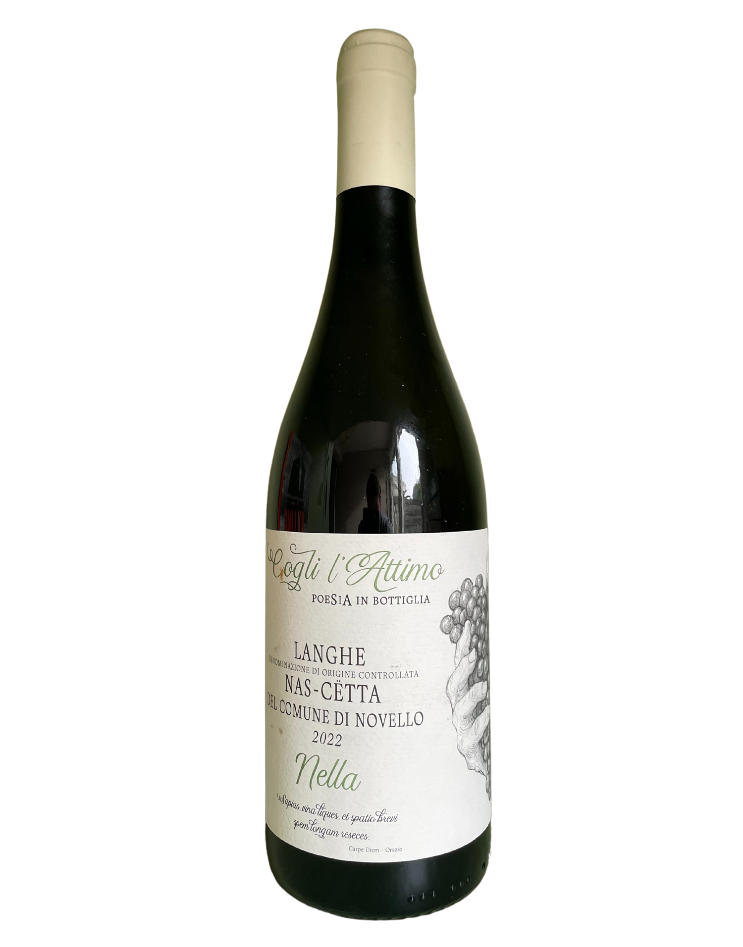 Nas-Chetta Cogli Lattimo Barolo Nella wit wijn chardonnay Biologisch Sip Nouveau 