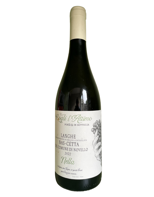 Nas-Chetta Cogli Lattimo Barolo Nella wit wijn chardonnay Biologisch Sip Nouveau 