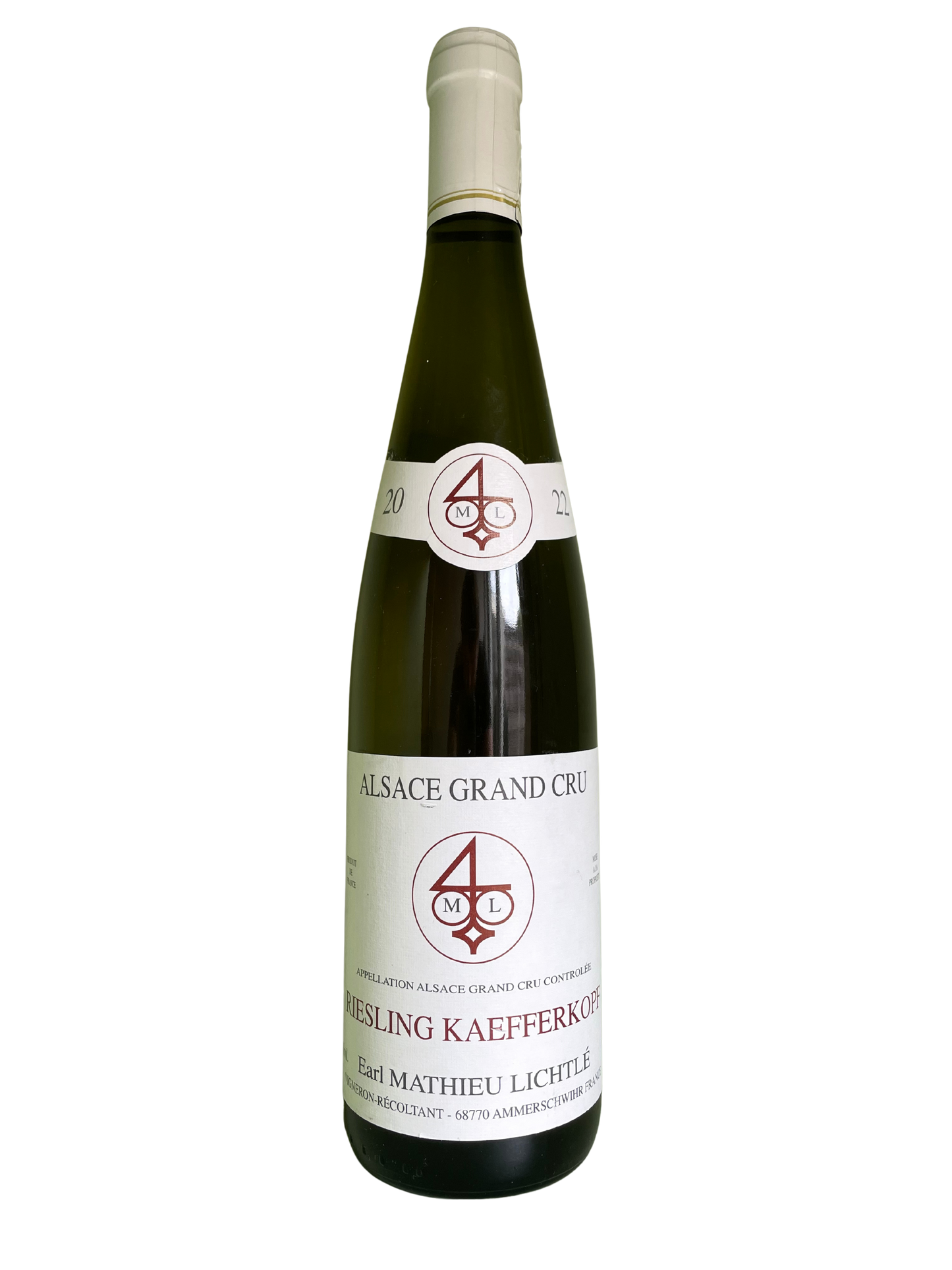 Riesling Grand Cru Kaefferberg Mathieu Lichtle wijn Elzas wit import eigen Sip nouveau webshop kopen