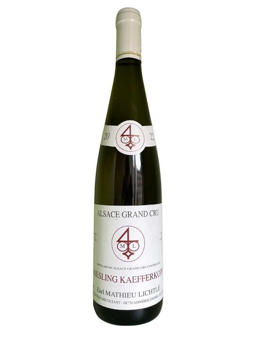 Riesling Grand Cru Kaefferberg Mathieu Lichtle wijn Elzas wit import eigen Sip nouveau webshop kopen