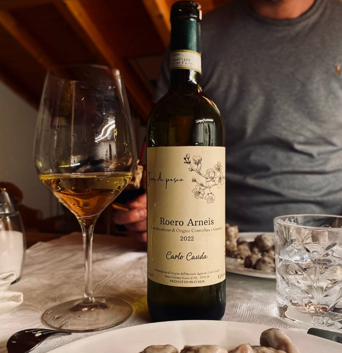 Borrel  Arneis Sur lie vol wit wijn Sip Nouveau Carlo Cauda